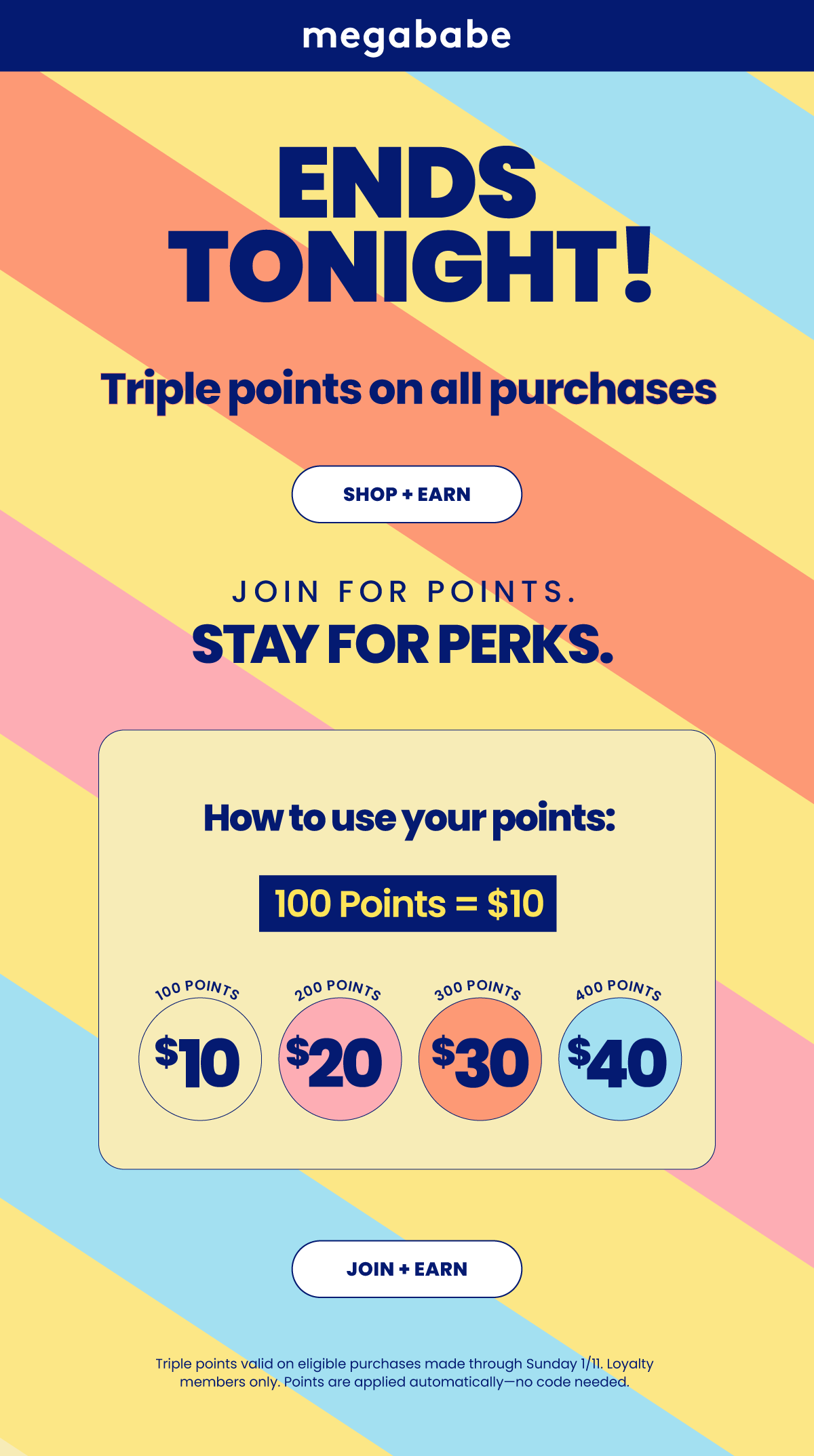 Join Megababe Rewards