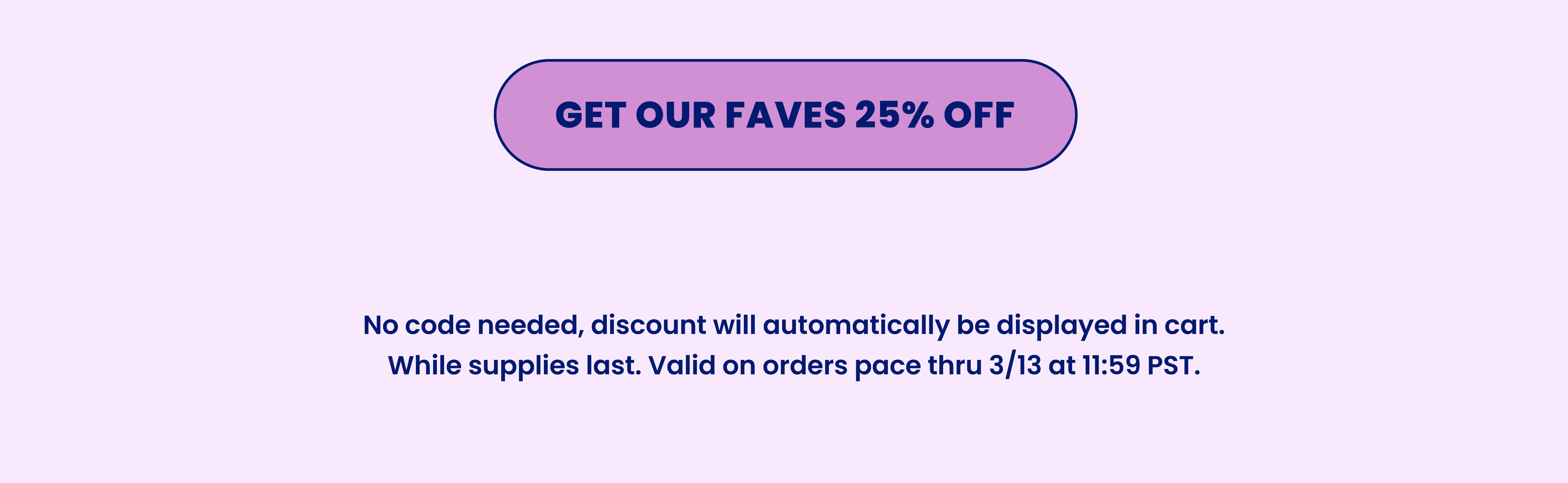 Take 25% off