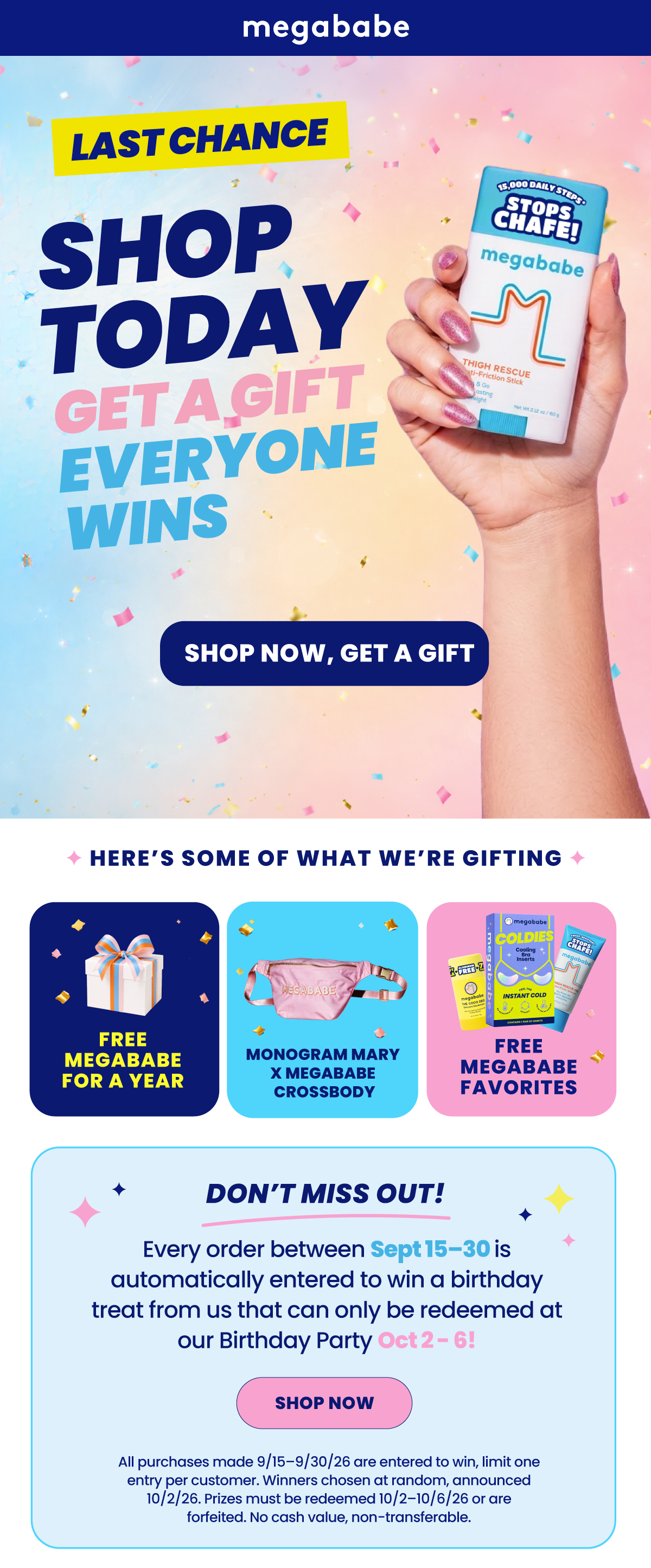 Shop Now & Get A Gift!