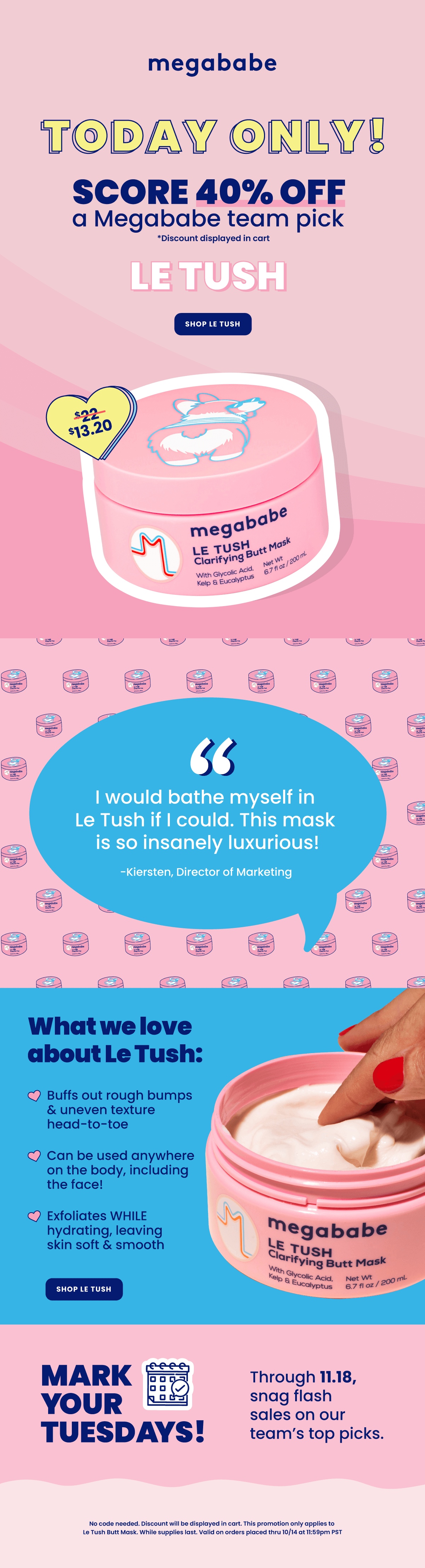 40% Off Today Only Le Tush