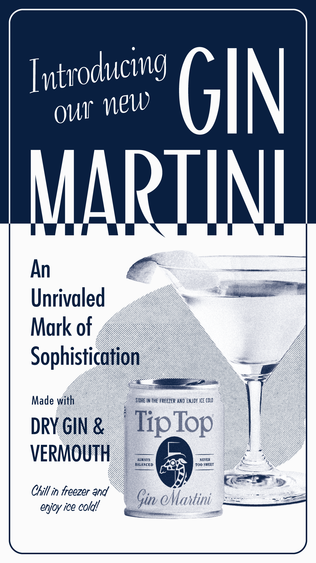 Introducing the Gin Martini Tip Top Proper Cocktails