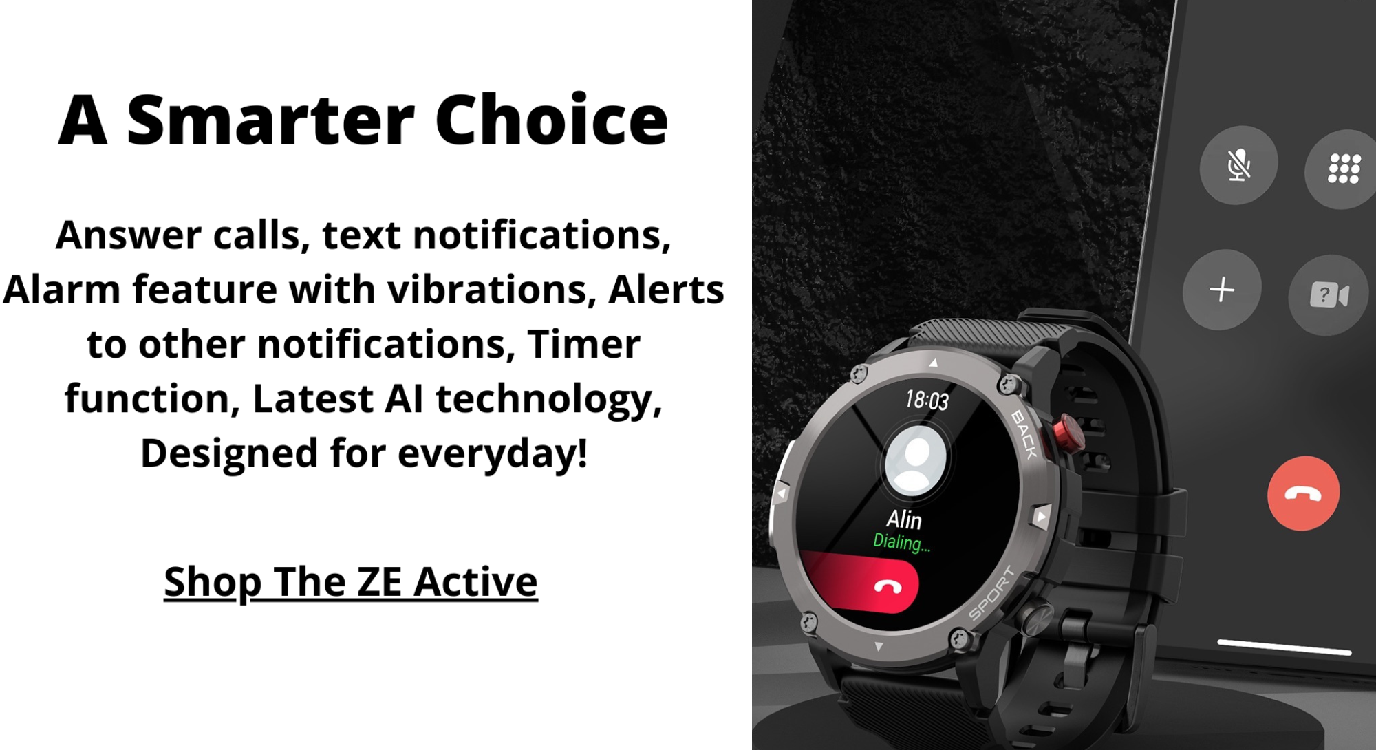 Ze active smart watch review Clearance