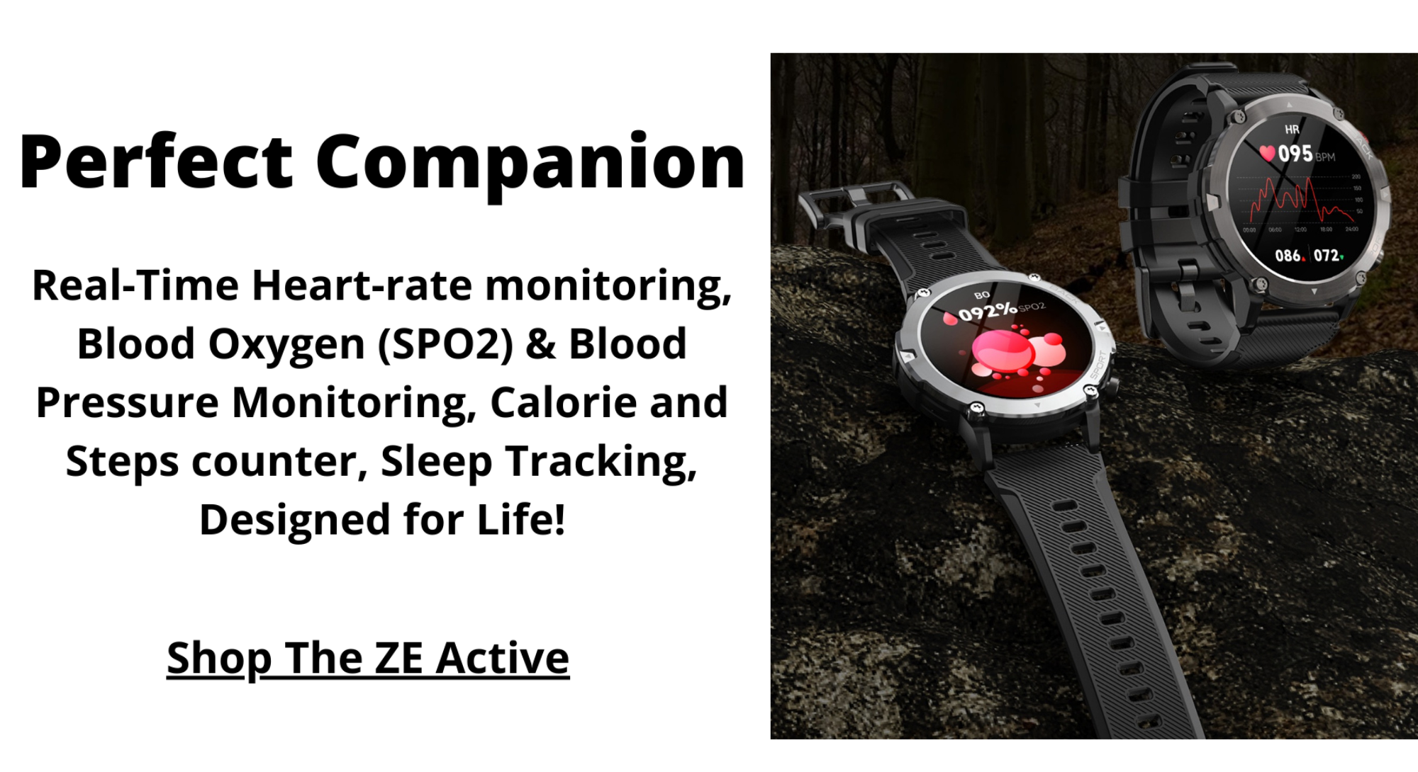 Introducing the world's most advanced smartwatch. ZE Technology