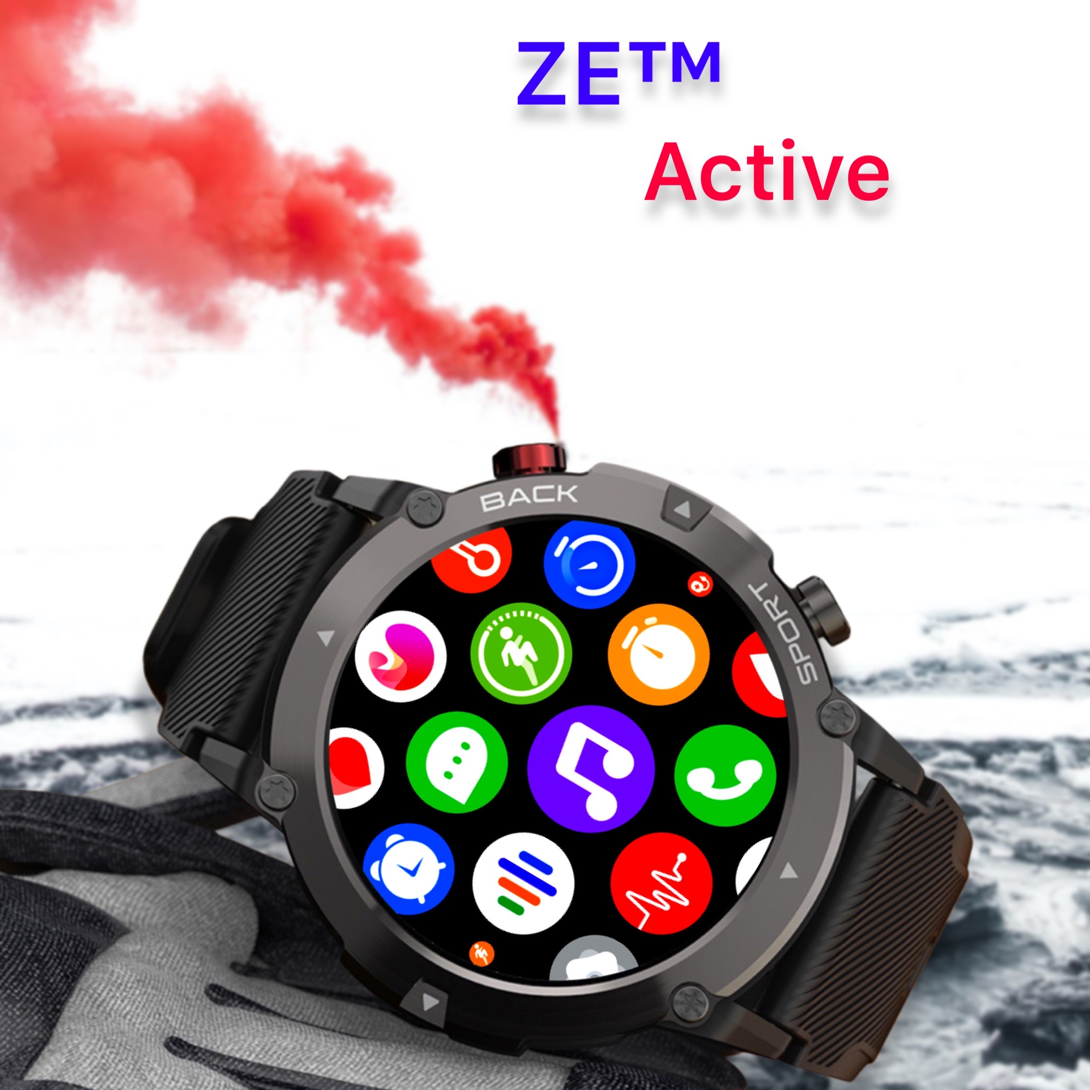 Introducing the world's most advanced smartwatch. ZE Technology
