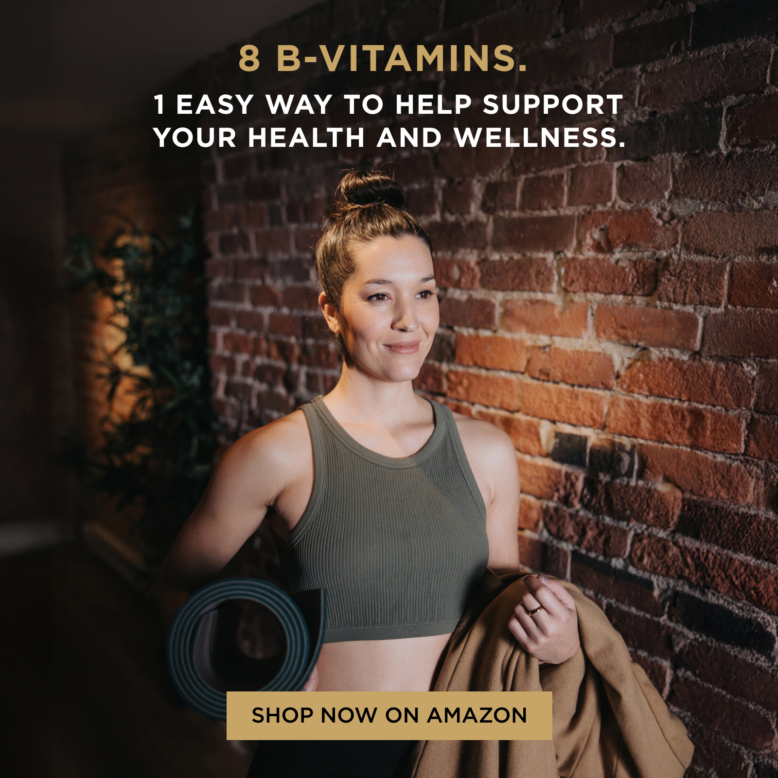  8 B-vitamins. 1 easy way to help support your health and wellness.