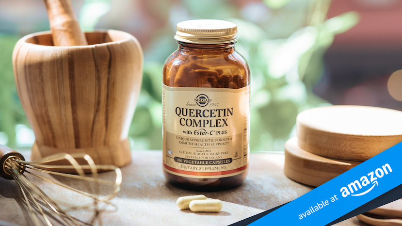 Quercetin Complex with Ester-CⓇ Plus Vegetable Capsules  