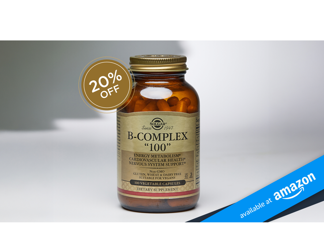 B-Complex "100" 100 Vegetable Capsules