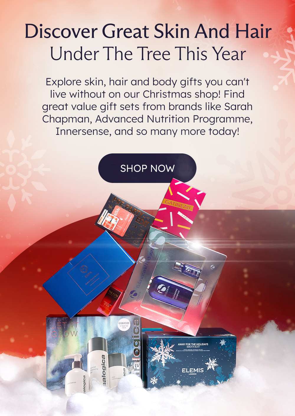 Discover Great Skin And Hair Under The Tree This Year