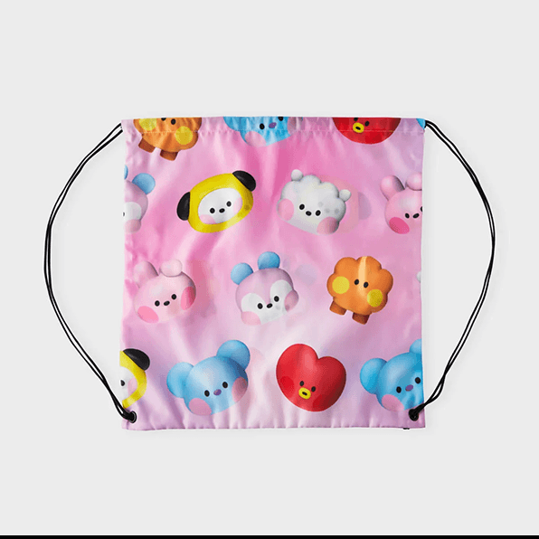 BT21
BIG & TINY
Edition
Drawstring
Backpack
