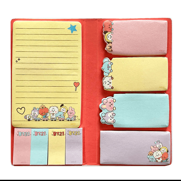 
BT21
Sticky Note Set 