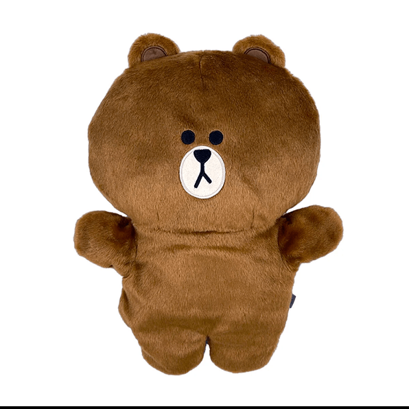 LINE FRIENDS
BROWN Puppet Plush 