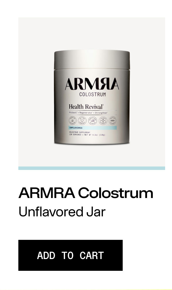 ARMRA Colostrum Unflavored Jar ADD TO CART