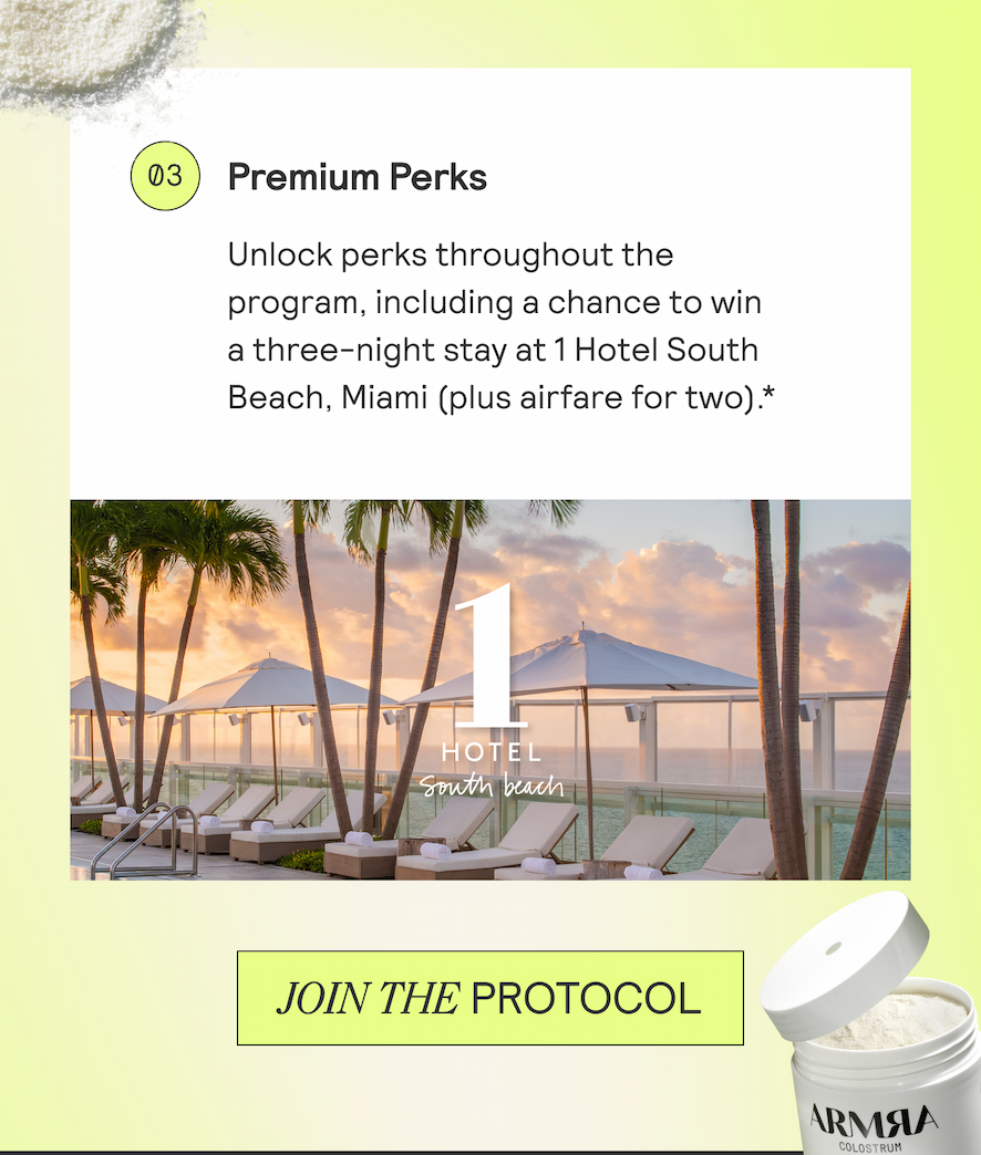 PREMIUM PERKS