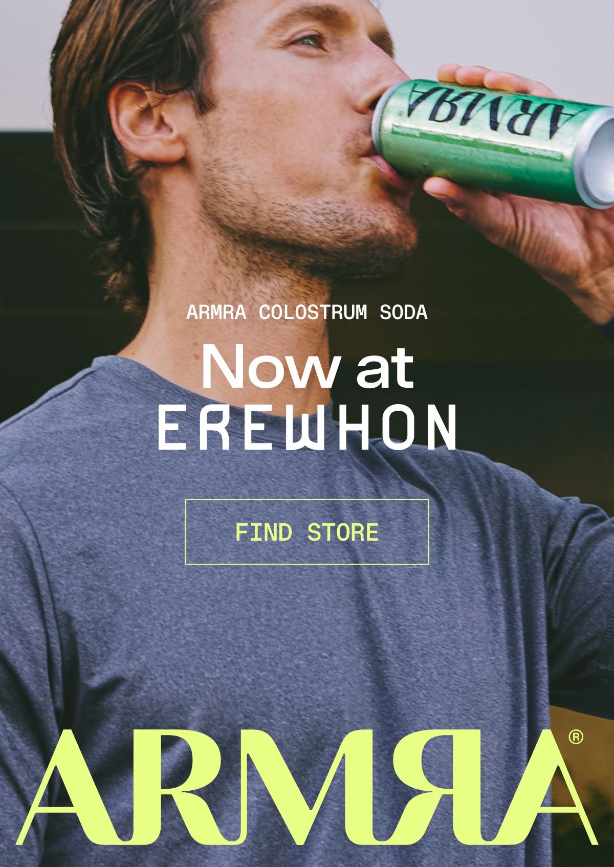 ARMRA COLOSTRUM SODA NOW AT EREWHON FIND STORE ARMRA