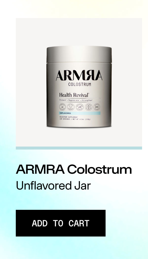 ARMRA Colostrum Unflavored Jar ADD TO CART