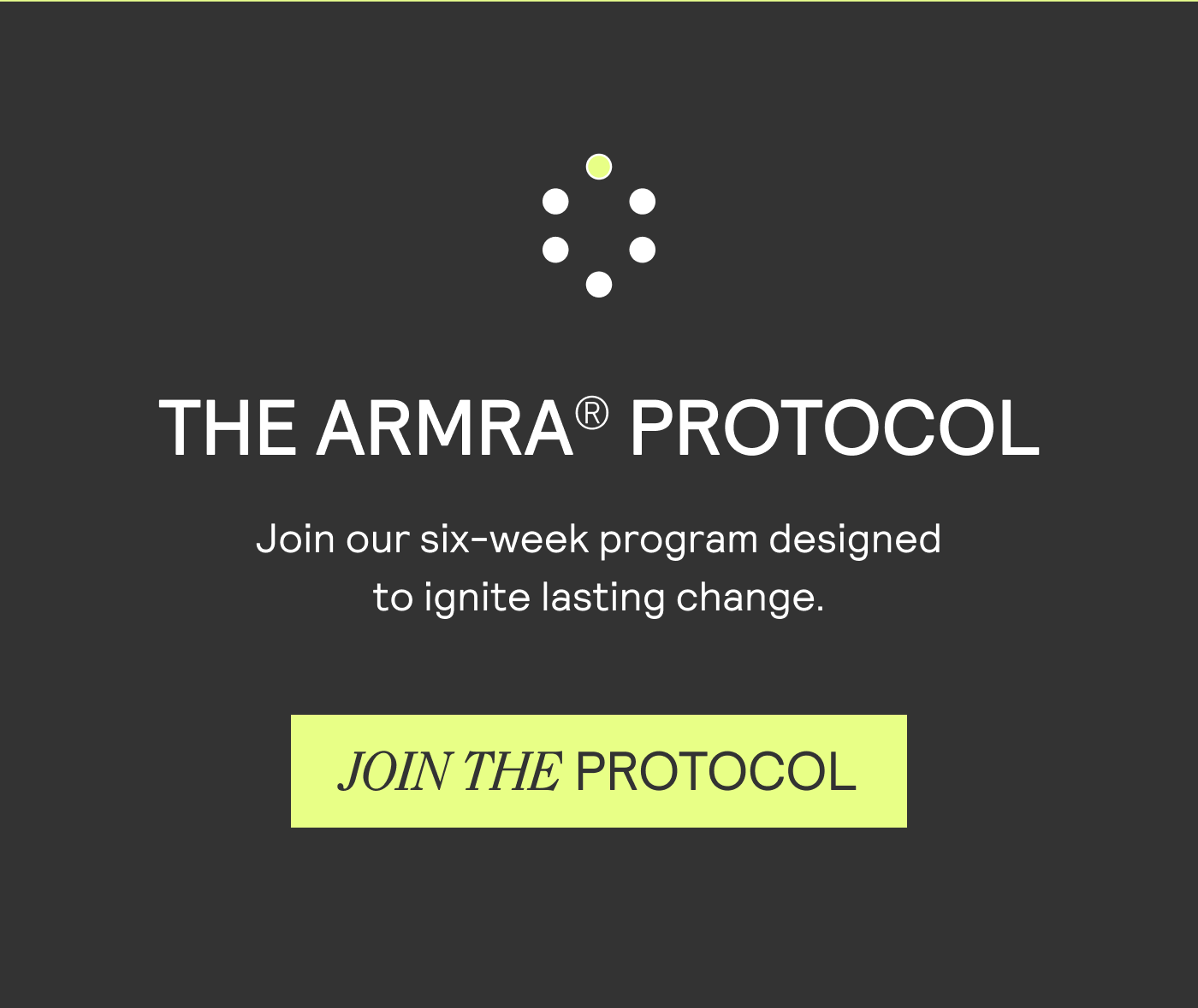 THE ARMRA PROTOCOL