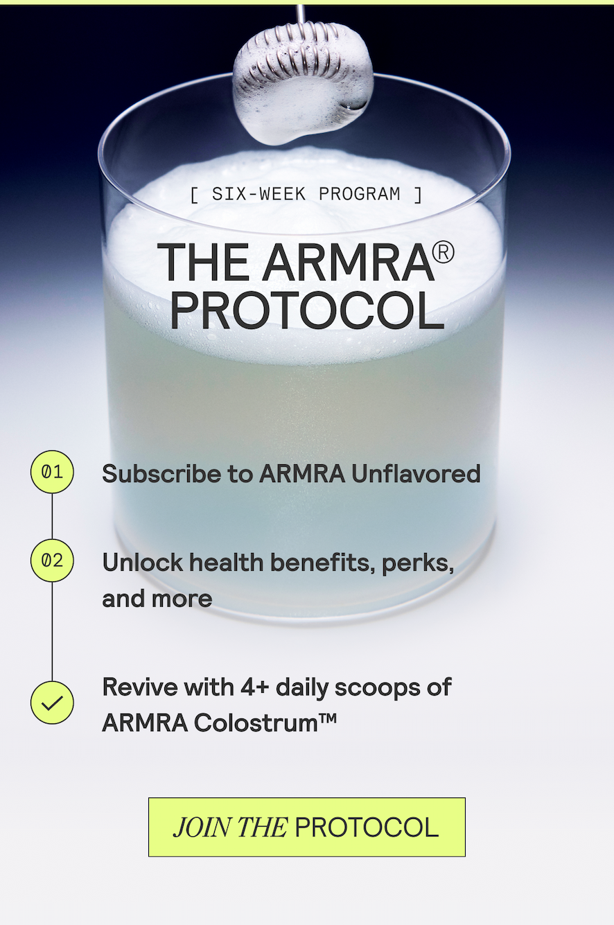 SIX-WEEK PROGRAM  THE ARMRA® PROTOCOL