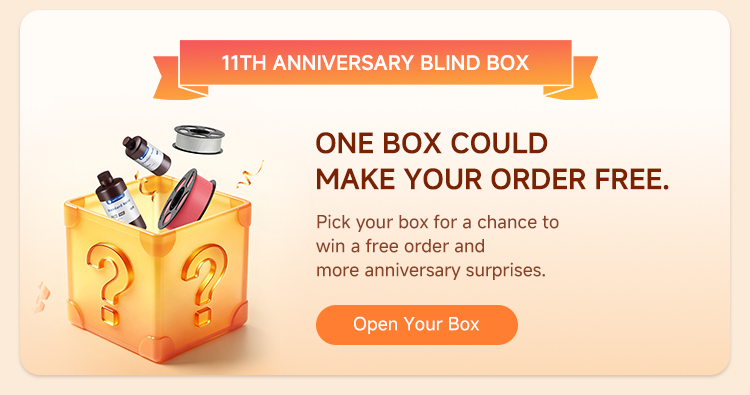 ONE BOX COULD MAKE YOUR ORDER FREE.