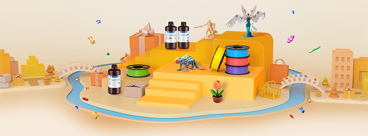 Materials Deals Resin & Filament - Price as low as £7.80/KG