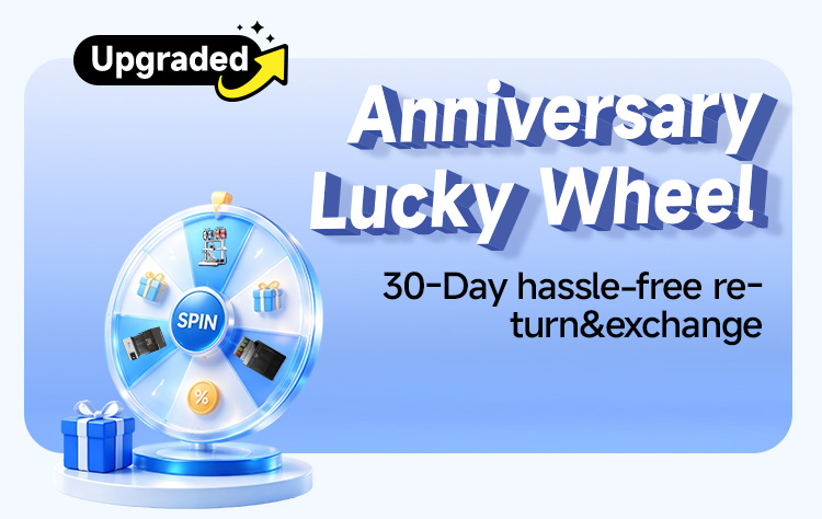 Anniversary Lucky Wheel Benefit