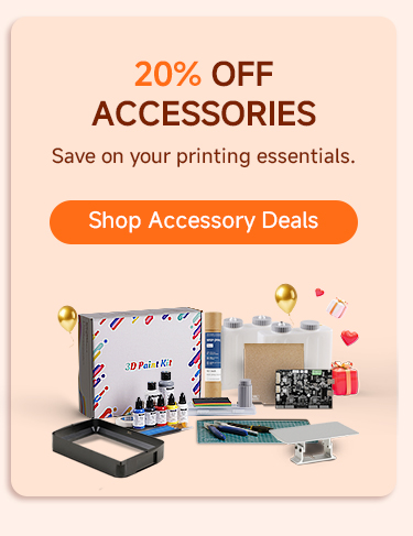 20% OFF ACCESSORIES Save on your printing essentials.