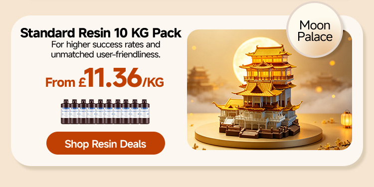 Standard Resin 10 KG Pack For higher success rates and unmatched user-friendliness.
