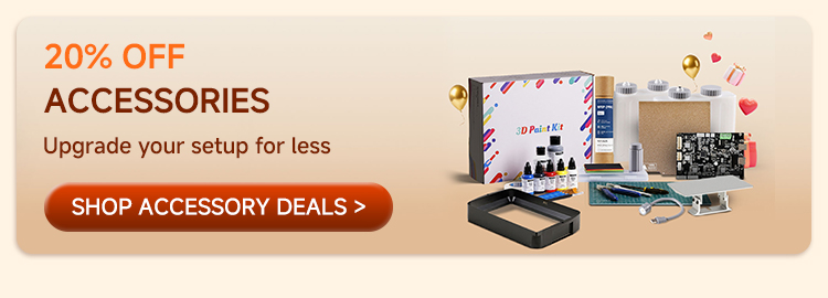20% OFF ACCESSORIES  Upgrade your setup for less