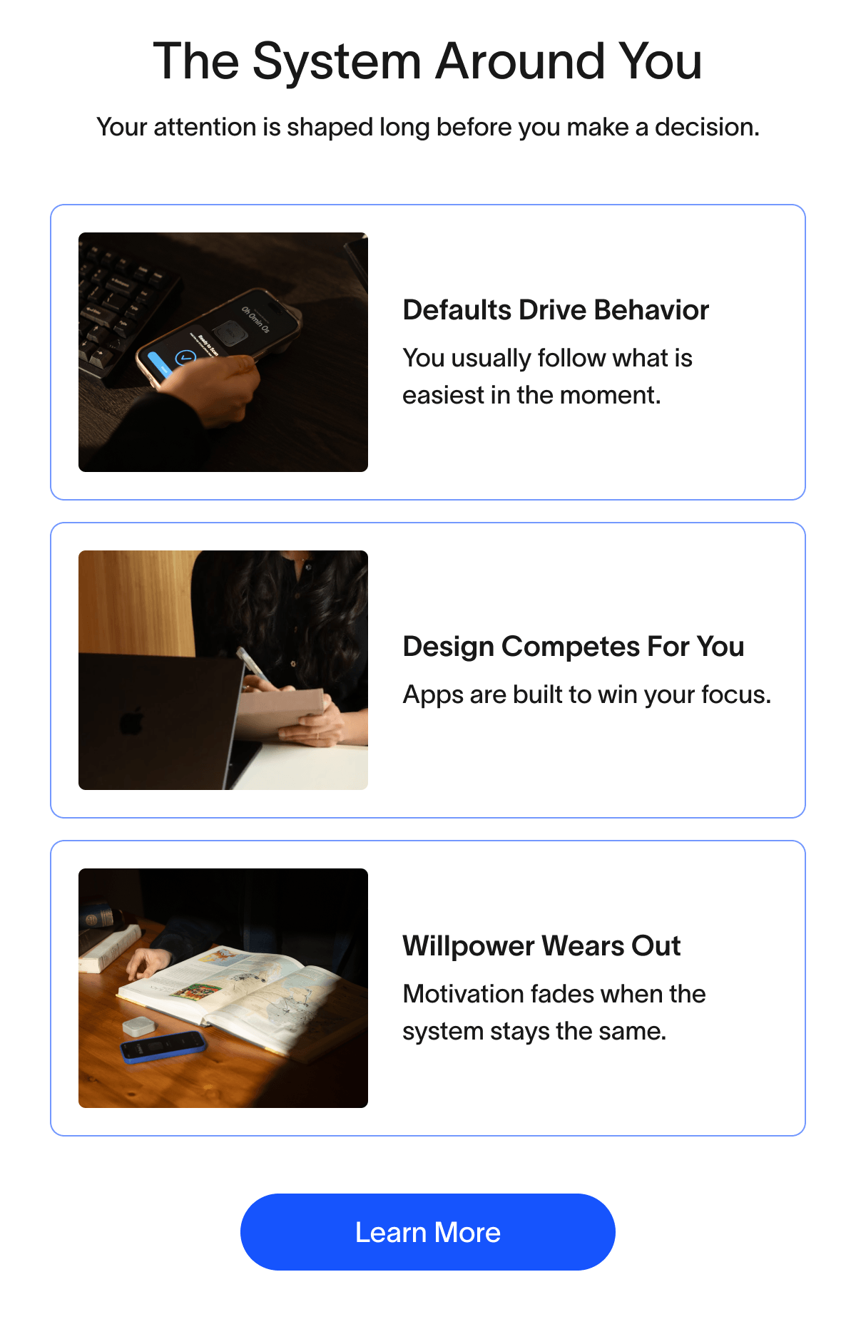 The System Around You