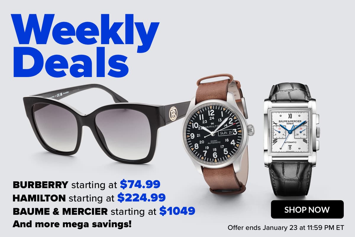 WEEKLY DEALS