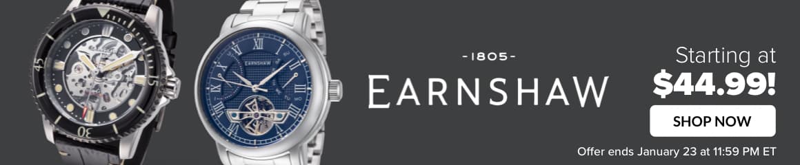 EARNSHAW SALE