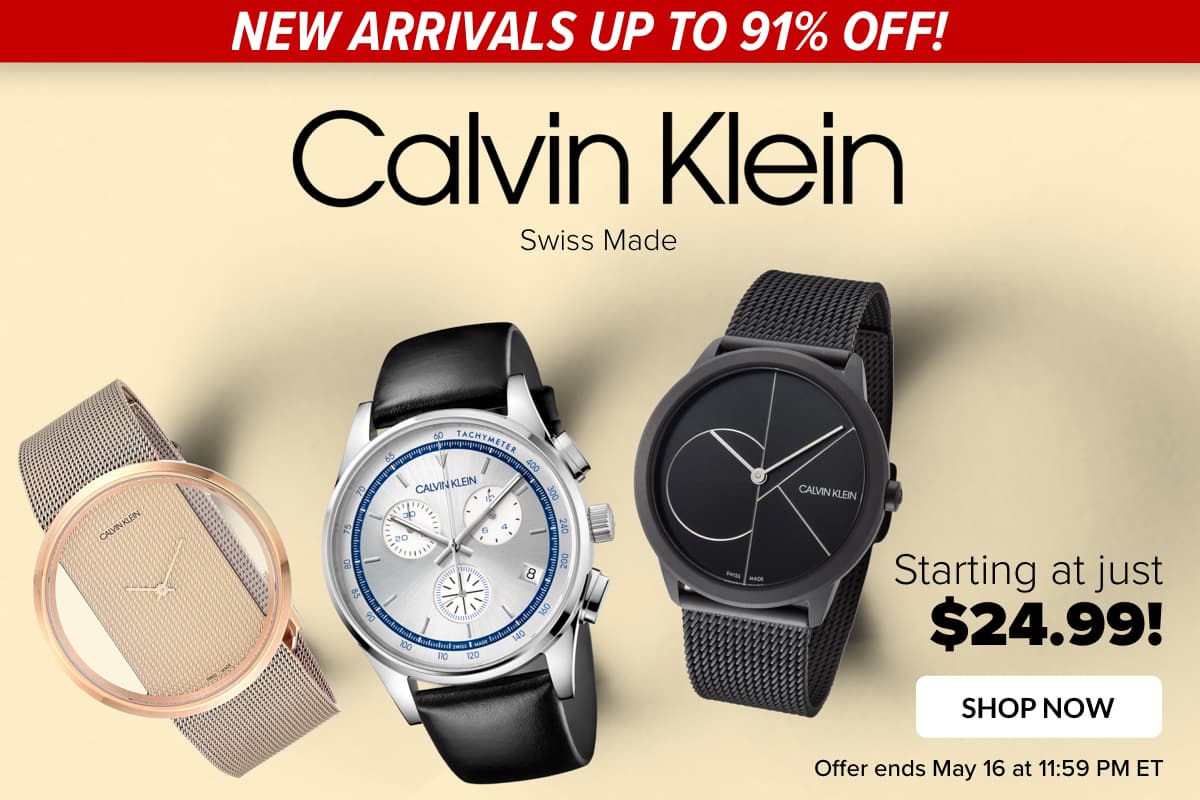 CALVIN KLEIN SALE