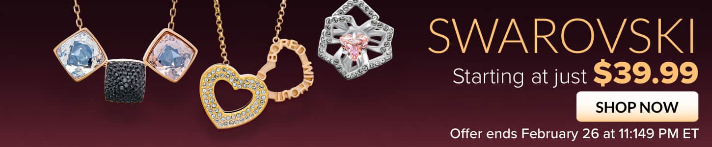 SWAROVSKI | Embellished Necklaces On Sale Now
