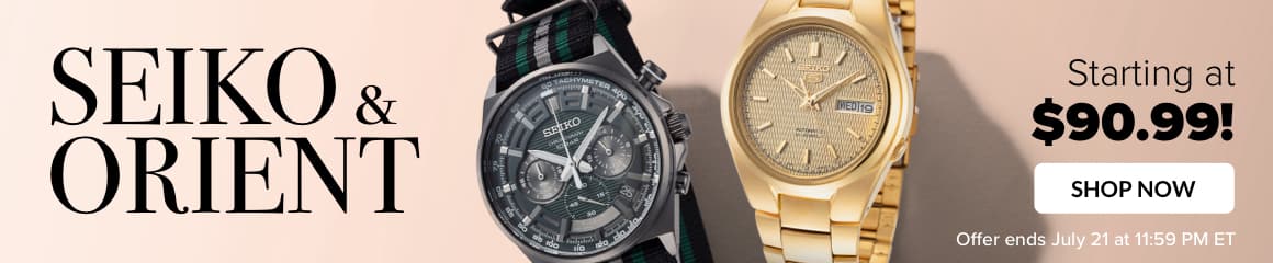 SEIKO & ORIENT SALE