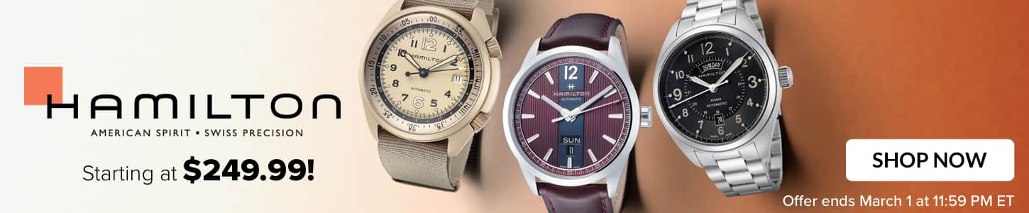 HAMILTON | American Spirit, Swiss Precision