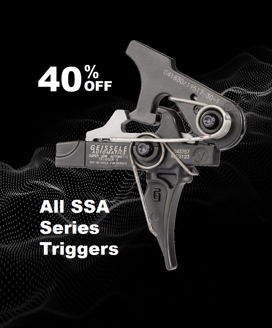 SSA Series Triggers 40% off