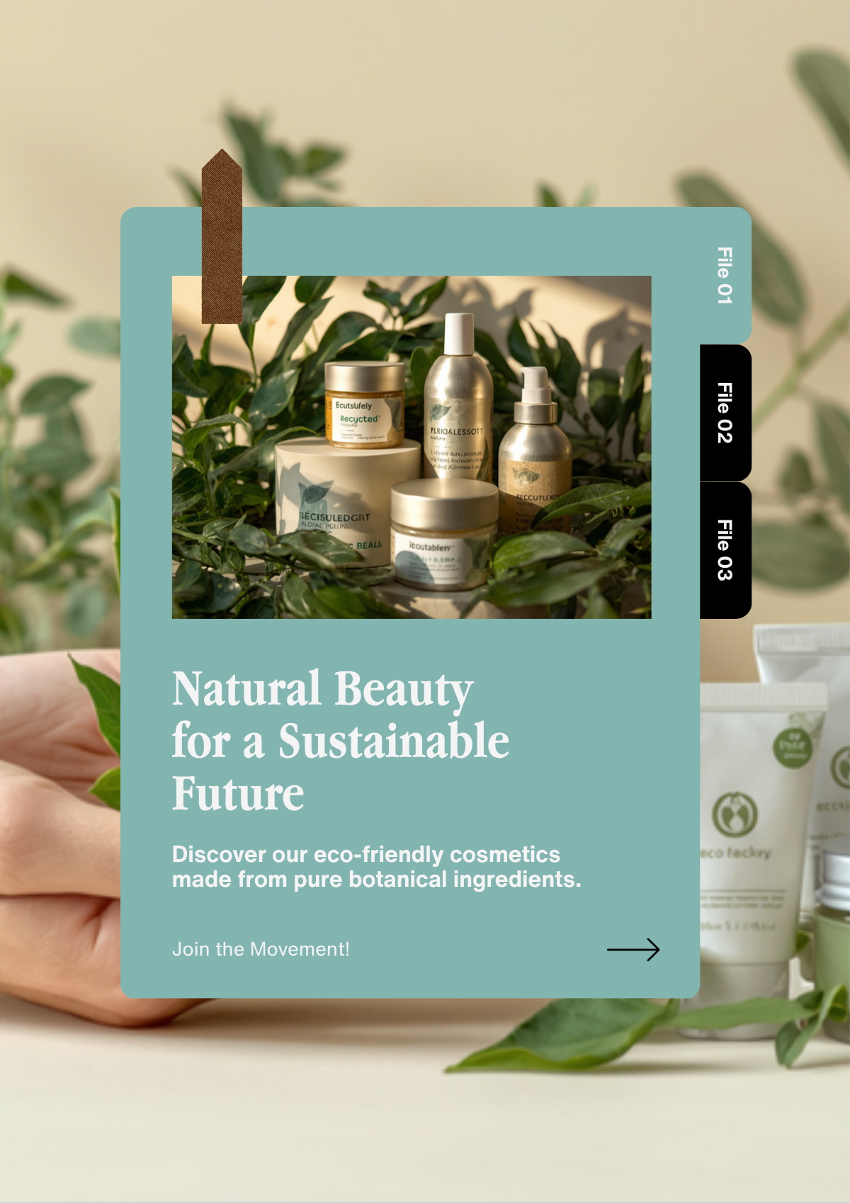 Journée de la Terre cosmétiques naturels durables emballage aluminium recyclable écologie