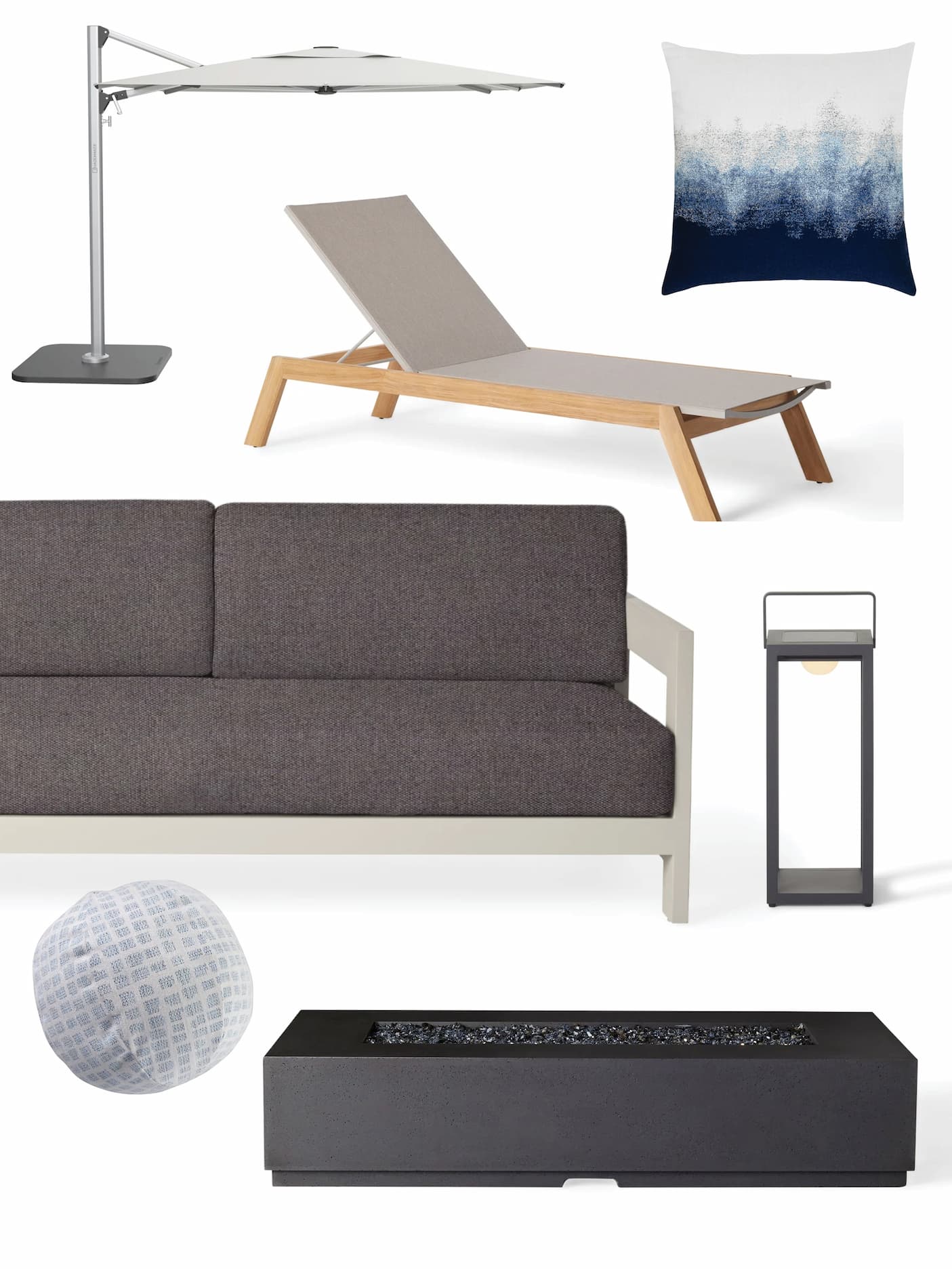 Chaise Loungers and Lounge Chairs from the Tiburon Collection