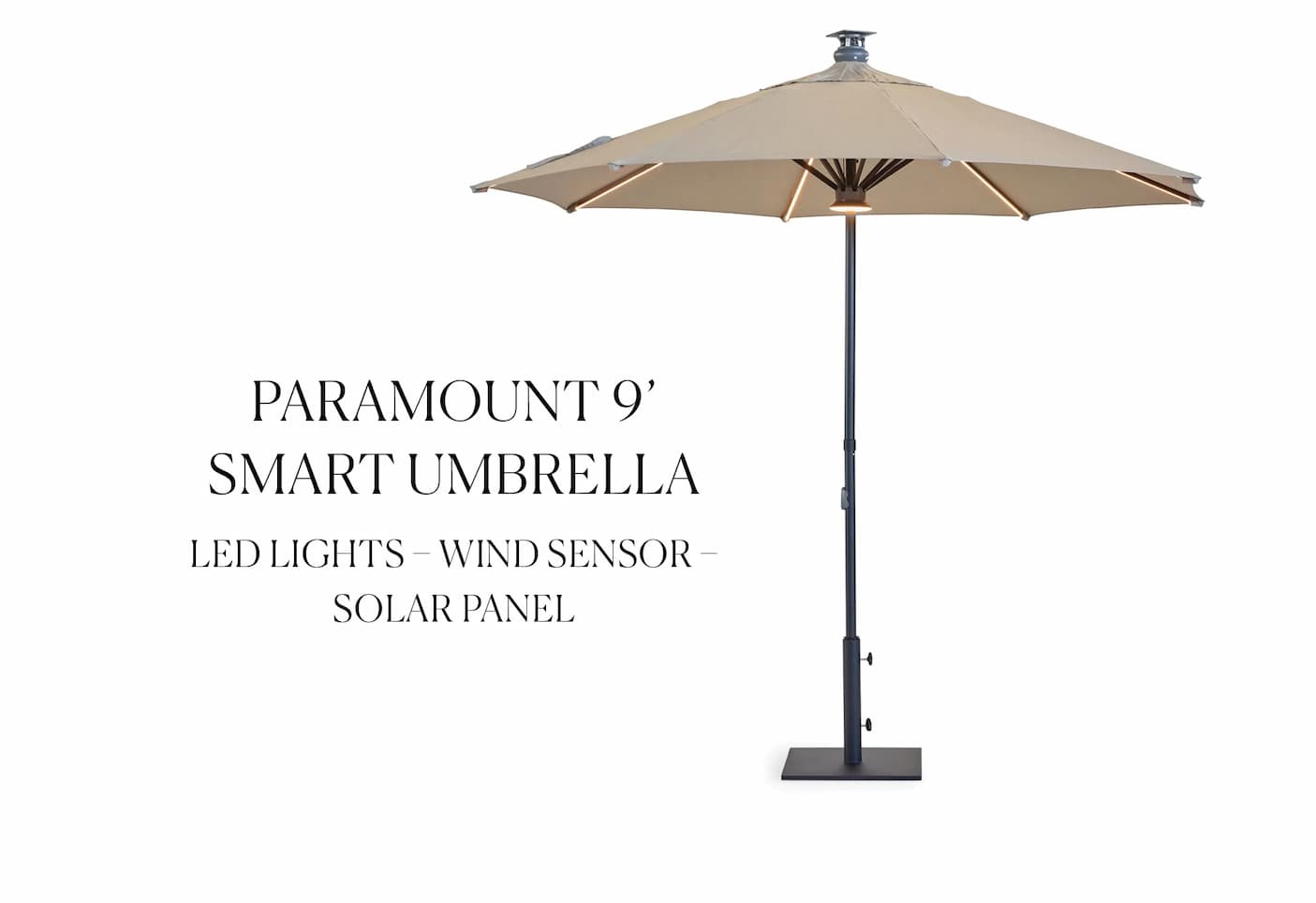 Paramount 9' Smart Umbrella