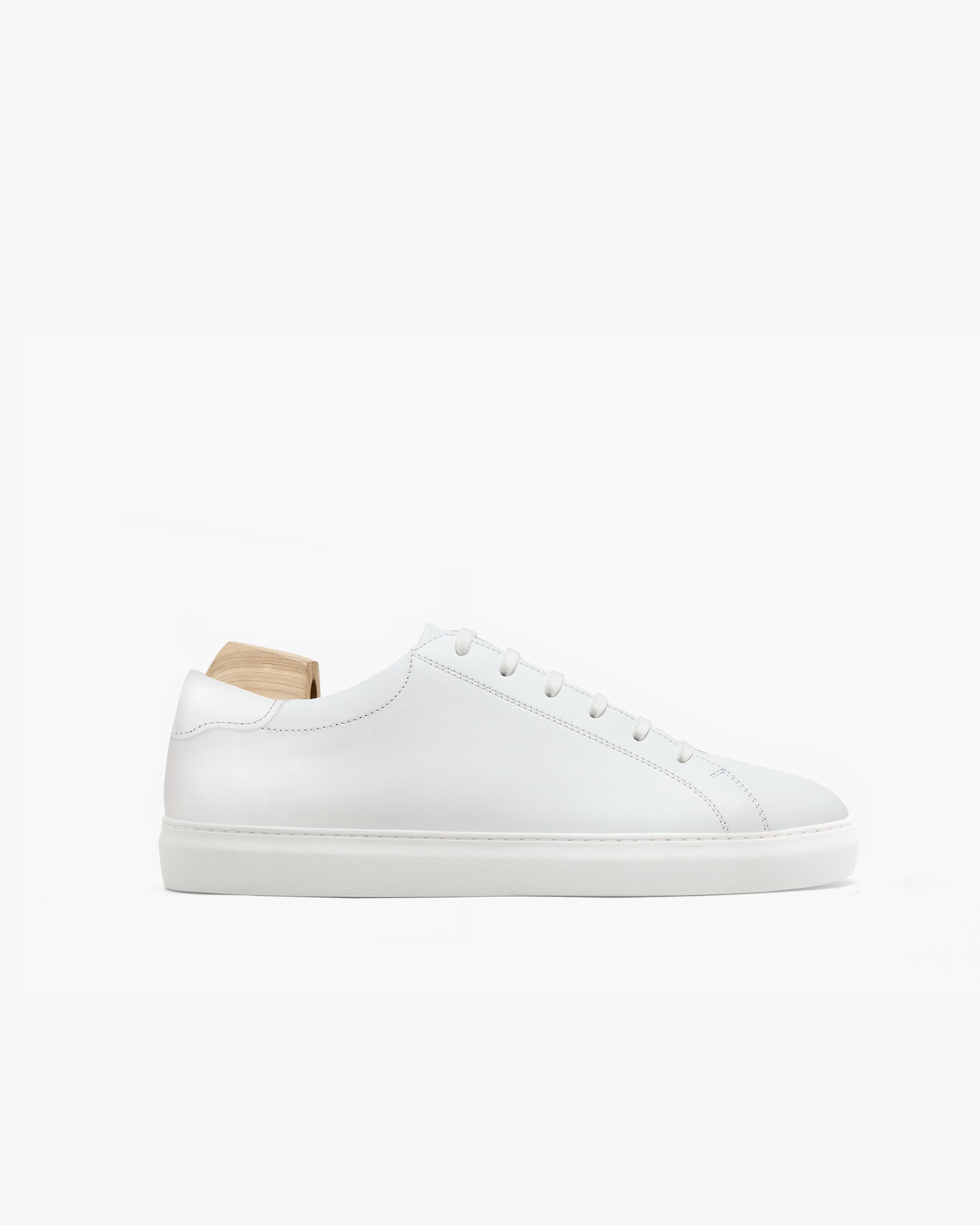 Myrqvist Oaxen white calf leather sneaker