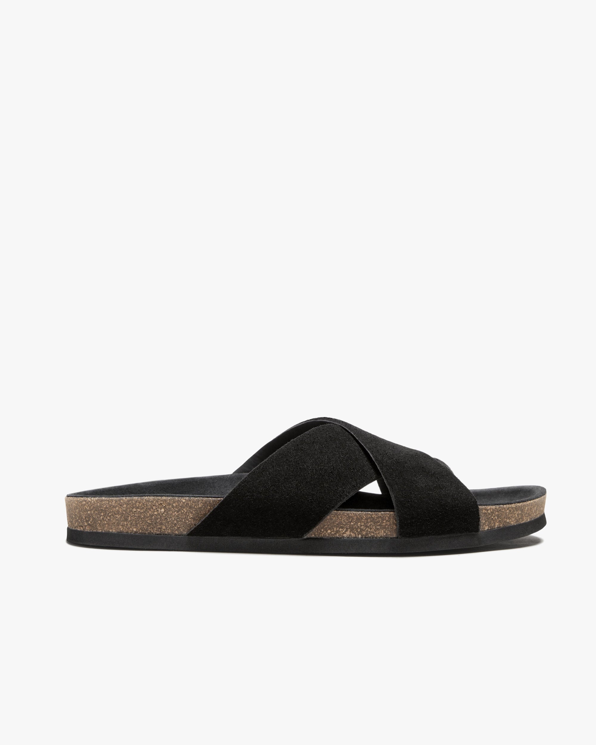 Myrqvist Solvik black suede loafer