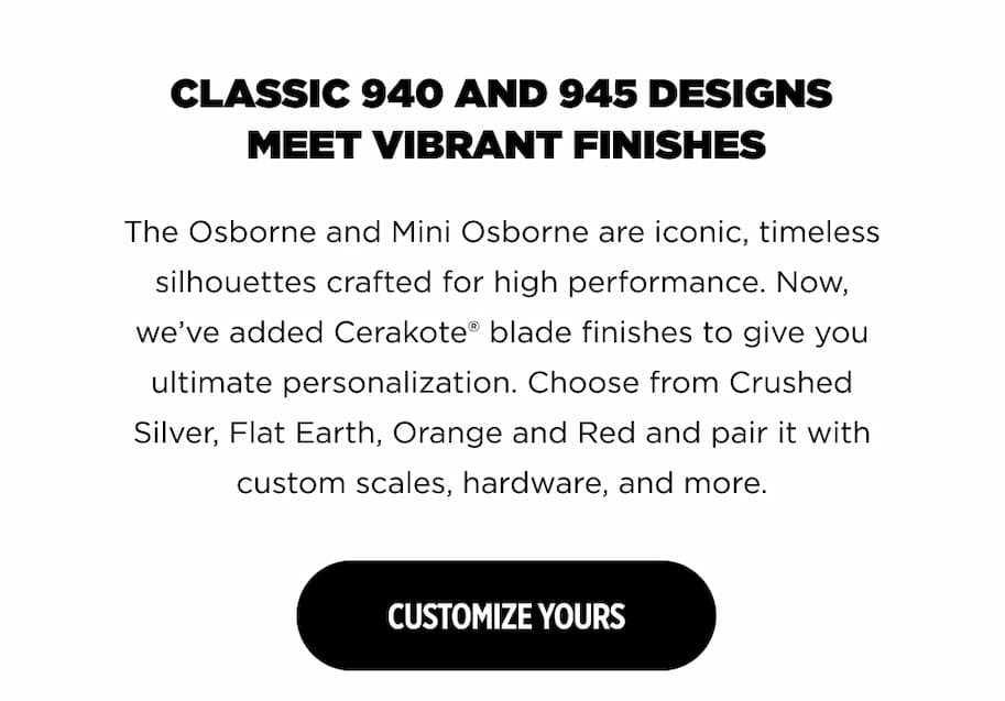 Classic 940 and 945 designs meet vibrant finishes