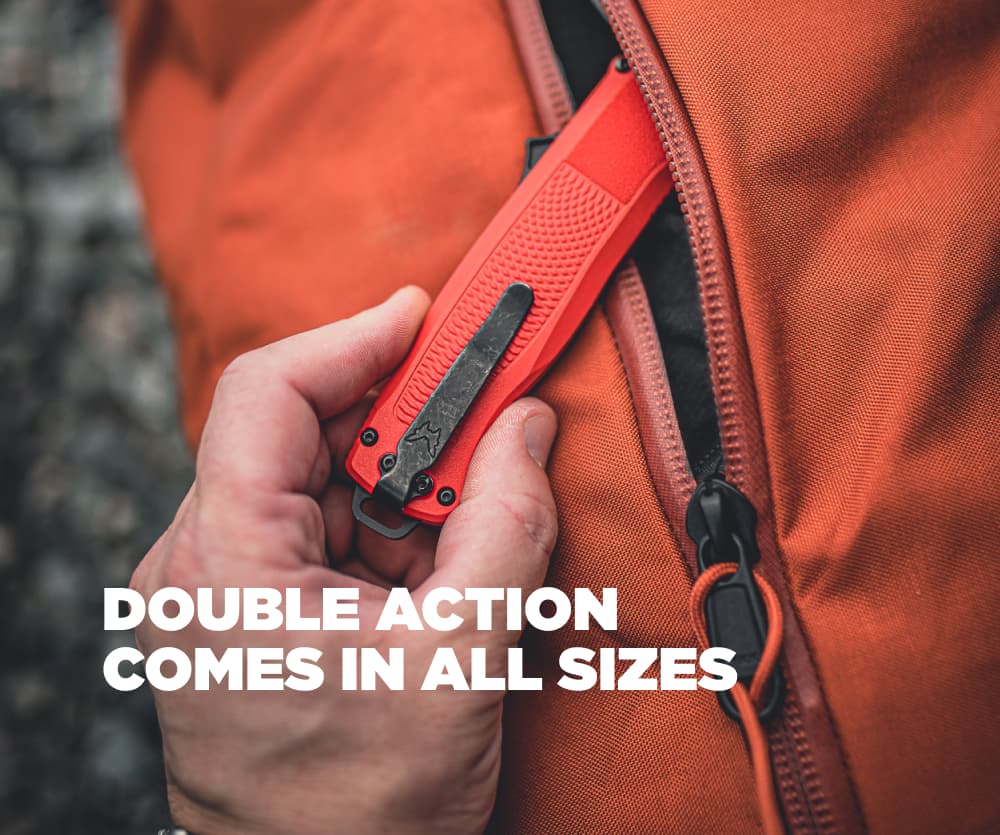 DOUBLE ACTION COMES IN ALL SIZES