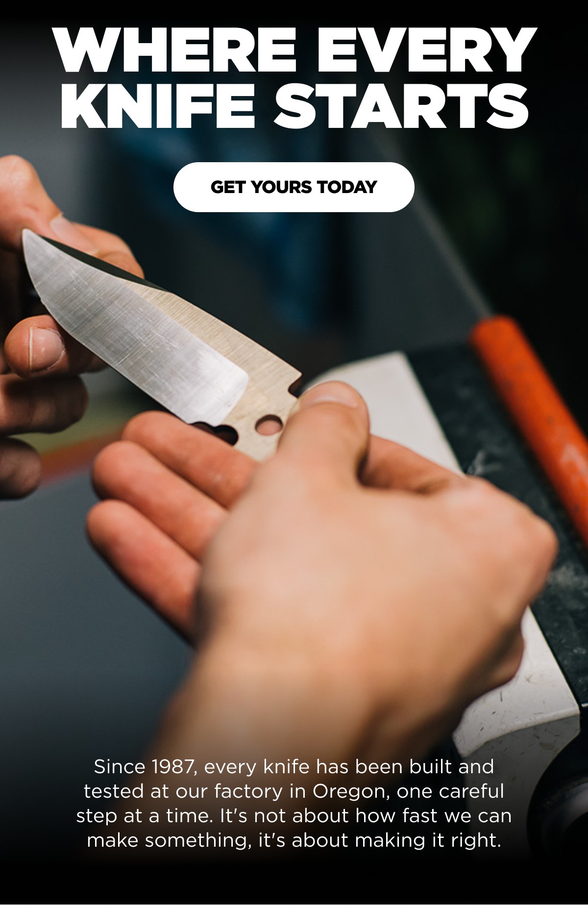 Where Every Knife Starts | Get Yours Today 