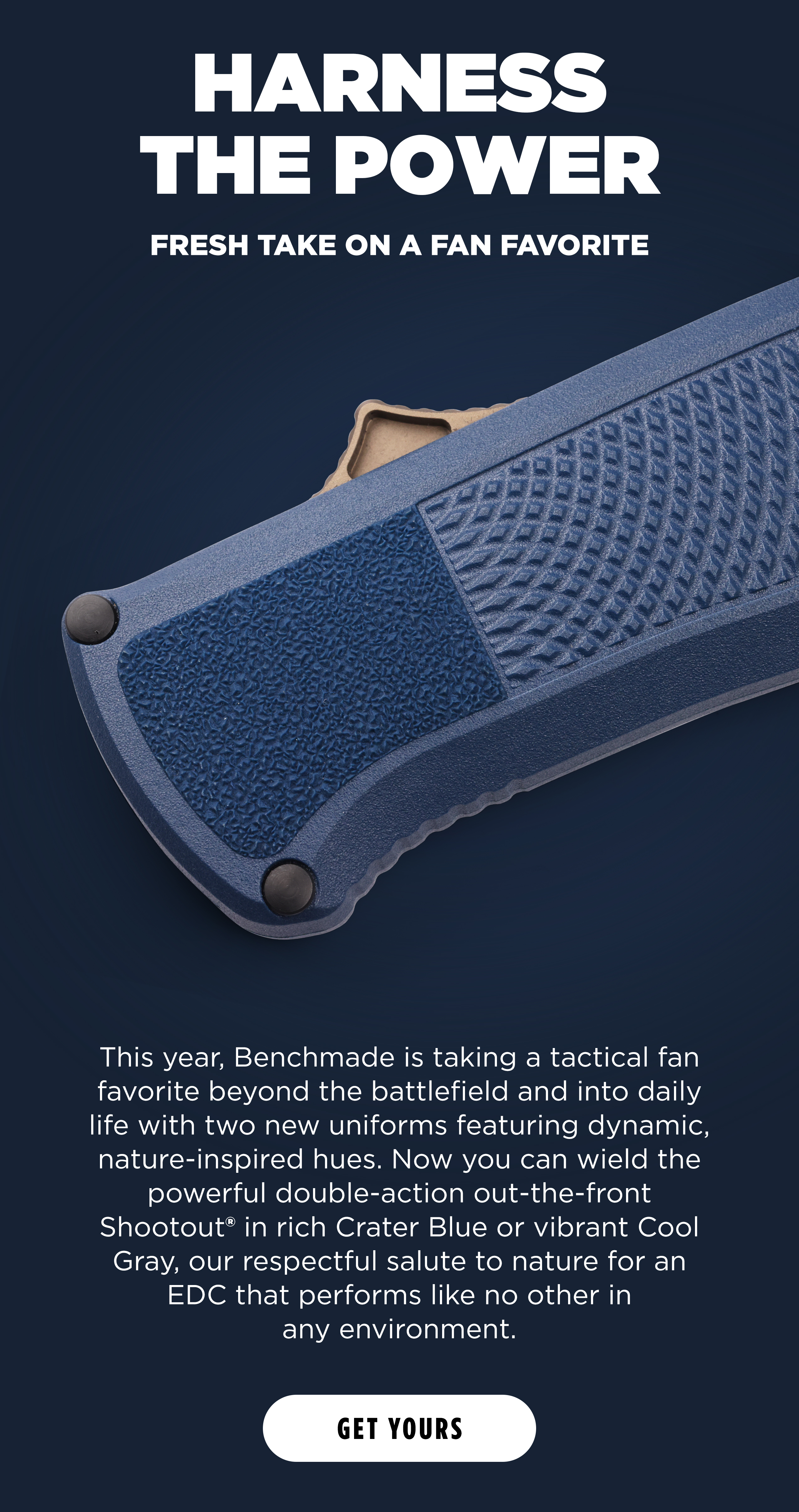 HARNESS THE POWER  FRESH TAKE ON A FAN FAVORITE