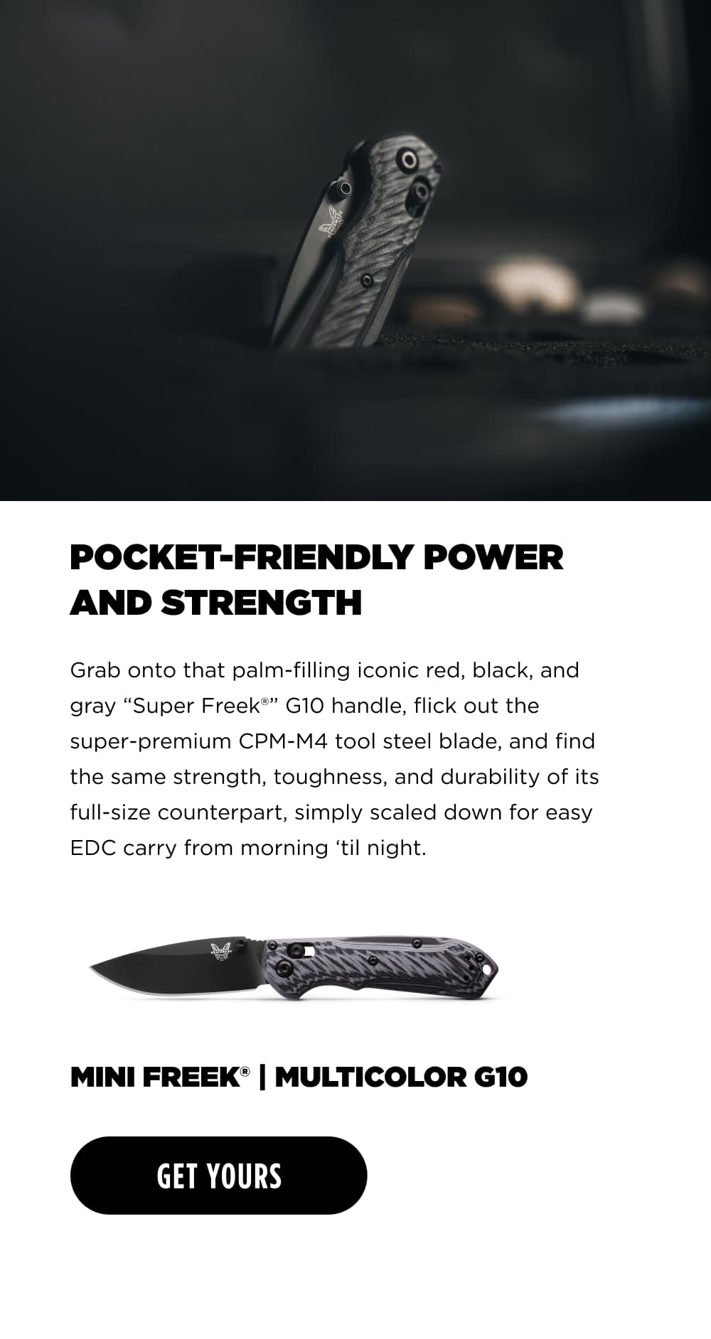 POCKET-FRIENDLY POWER AND STRENGTH