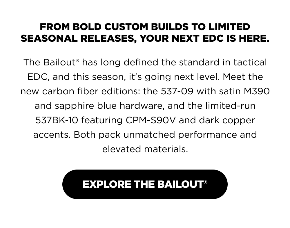 From Bold Custom Builds to Limited Seasonal Releases, Your Next EDC is Here