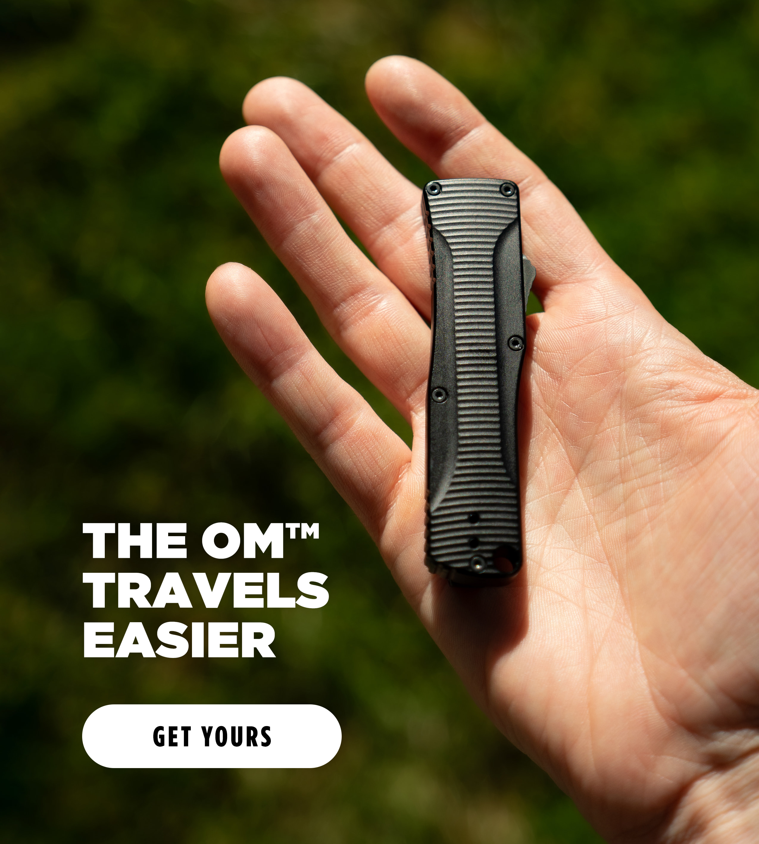 THE OM TRAVELS EASIER [GET YOURS ]