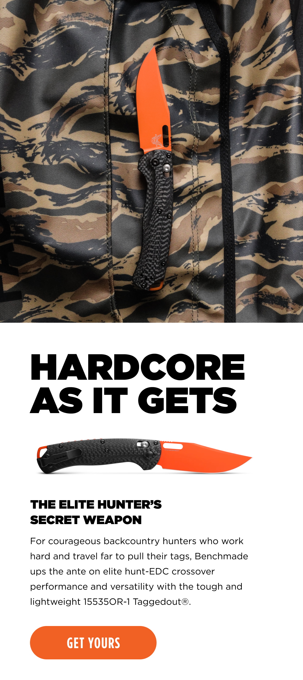 HARDCORE AS IT GETS THE ELITE HUNTER'S SECRET WEAPON [ GET YOURS ]