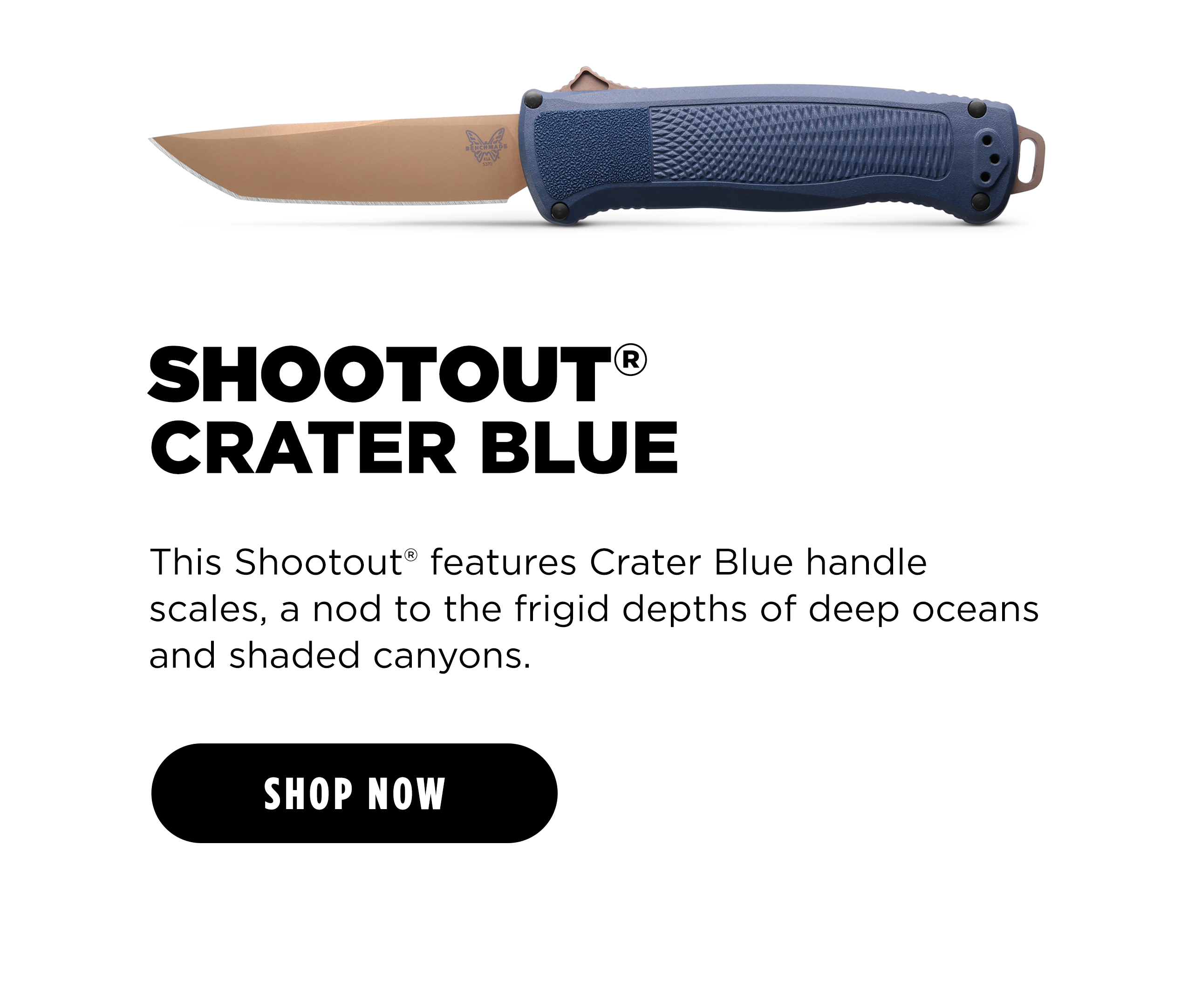 CRATER BLUE SHOOTOUT  [ SHOP NOW ]