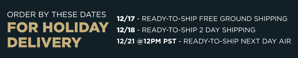 Holiday Shipping Deadlines